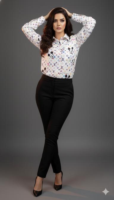 Playful Monogram Mickey Shirt