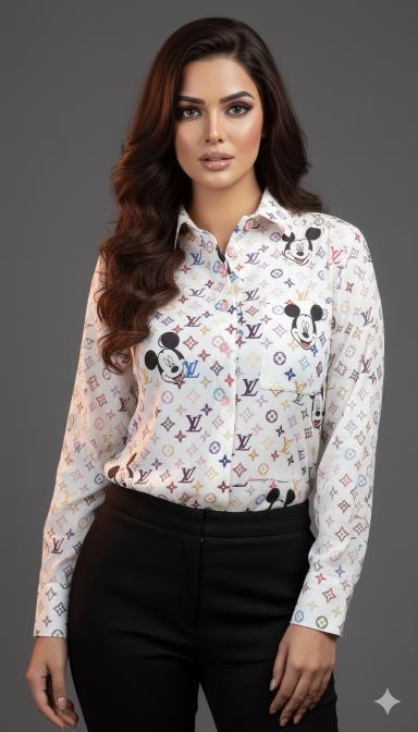 Playful Monogram Mickey Shirt