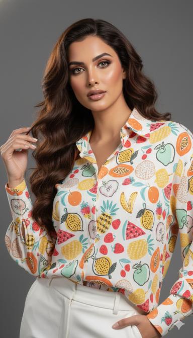 Tropical Fruit Fiesta Shirt