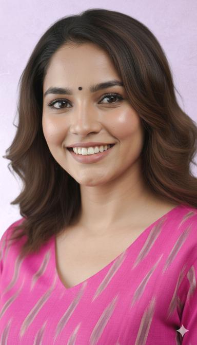 Pink Ikkat Straight Kurti