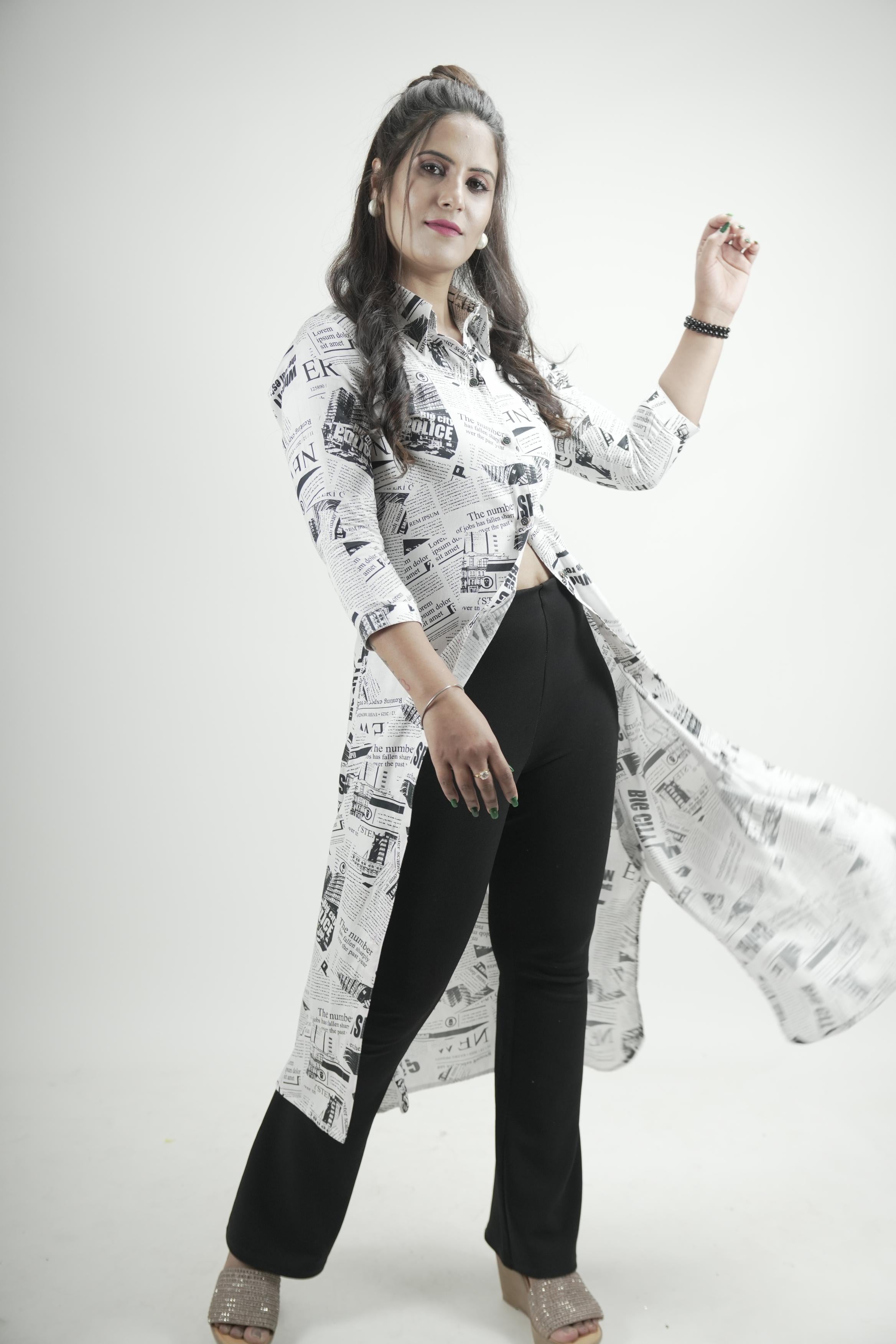 Urban Headlines Longline Shirt