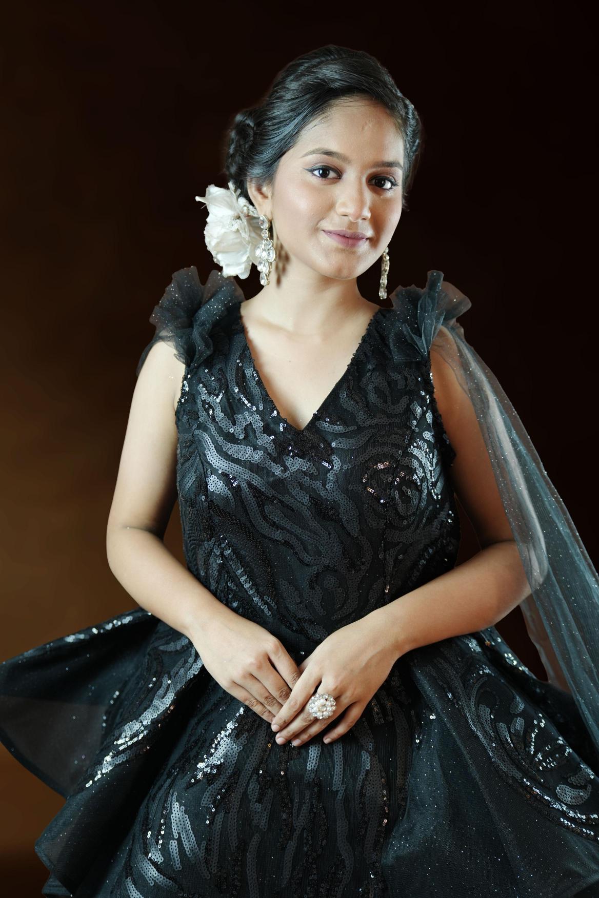Black Elegant Royal Gown