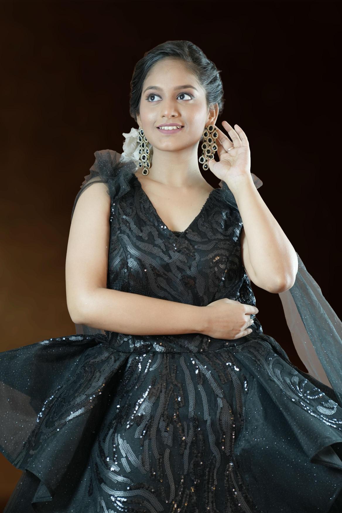 Black Elegant Royal Gown