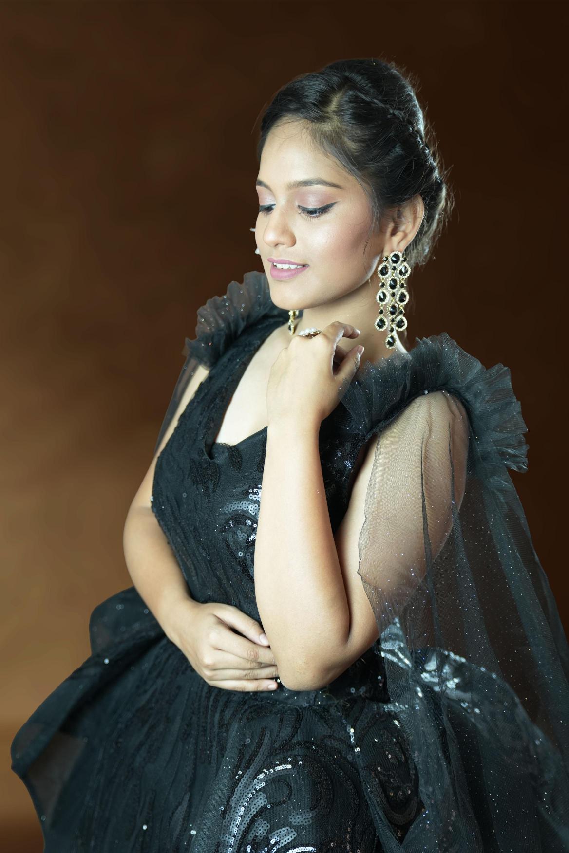 Black Elegant Royal Gown