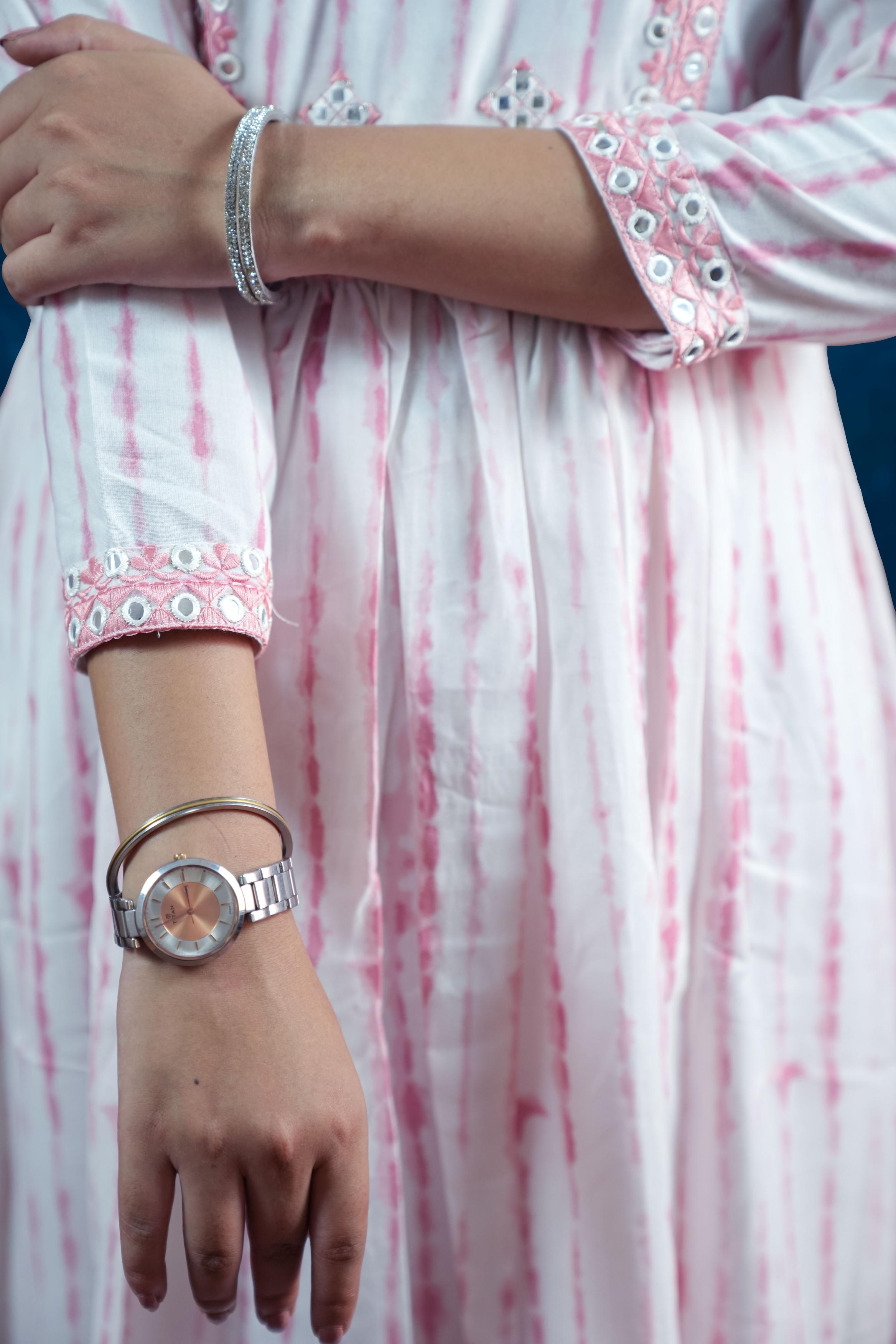 Blush Pink Embroidered Suit Set