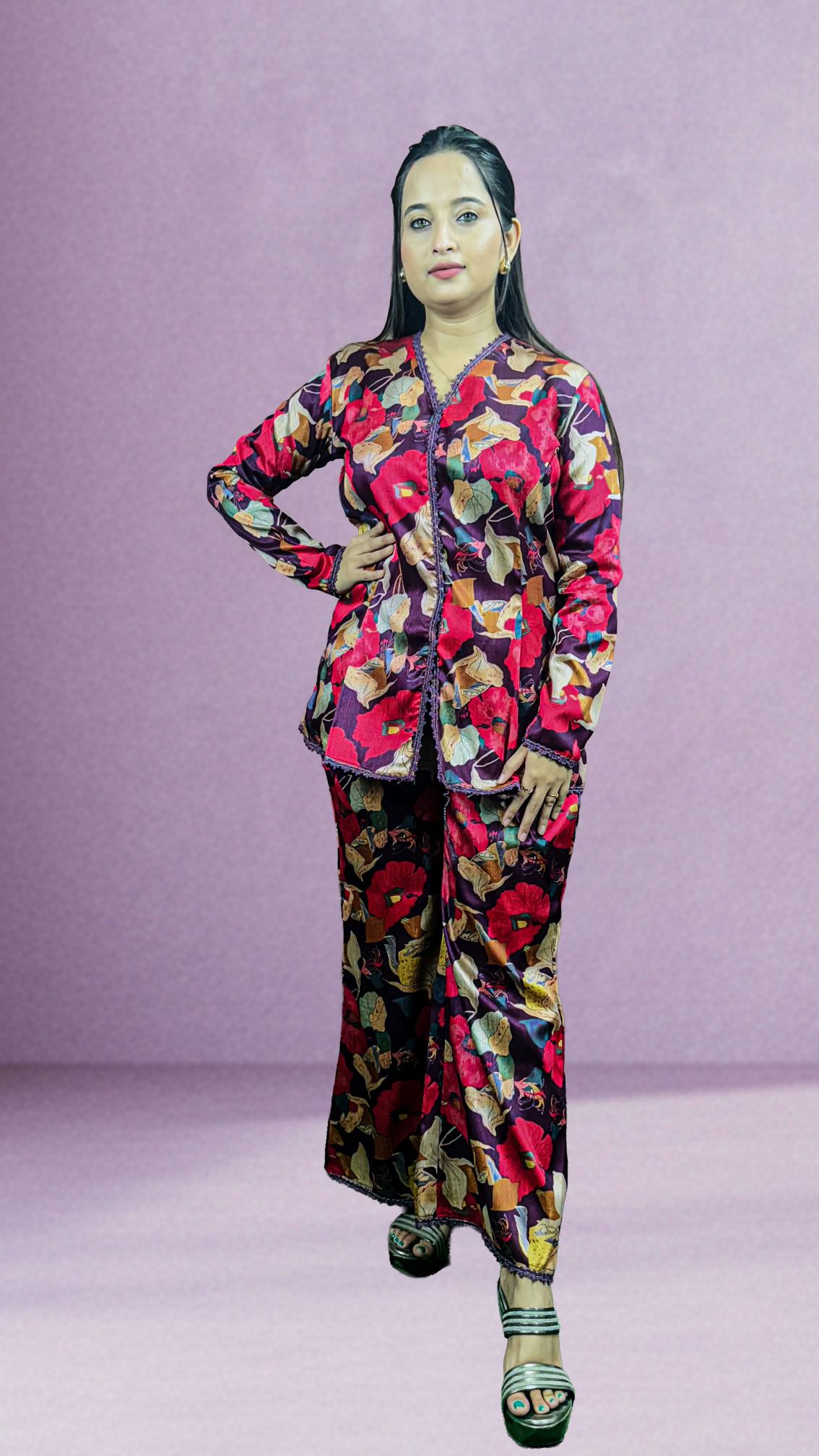 Bloom Pop Floral Co-ord Set