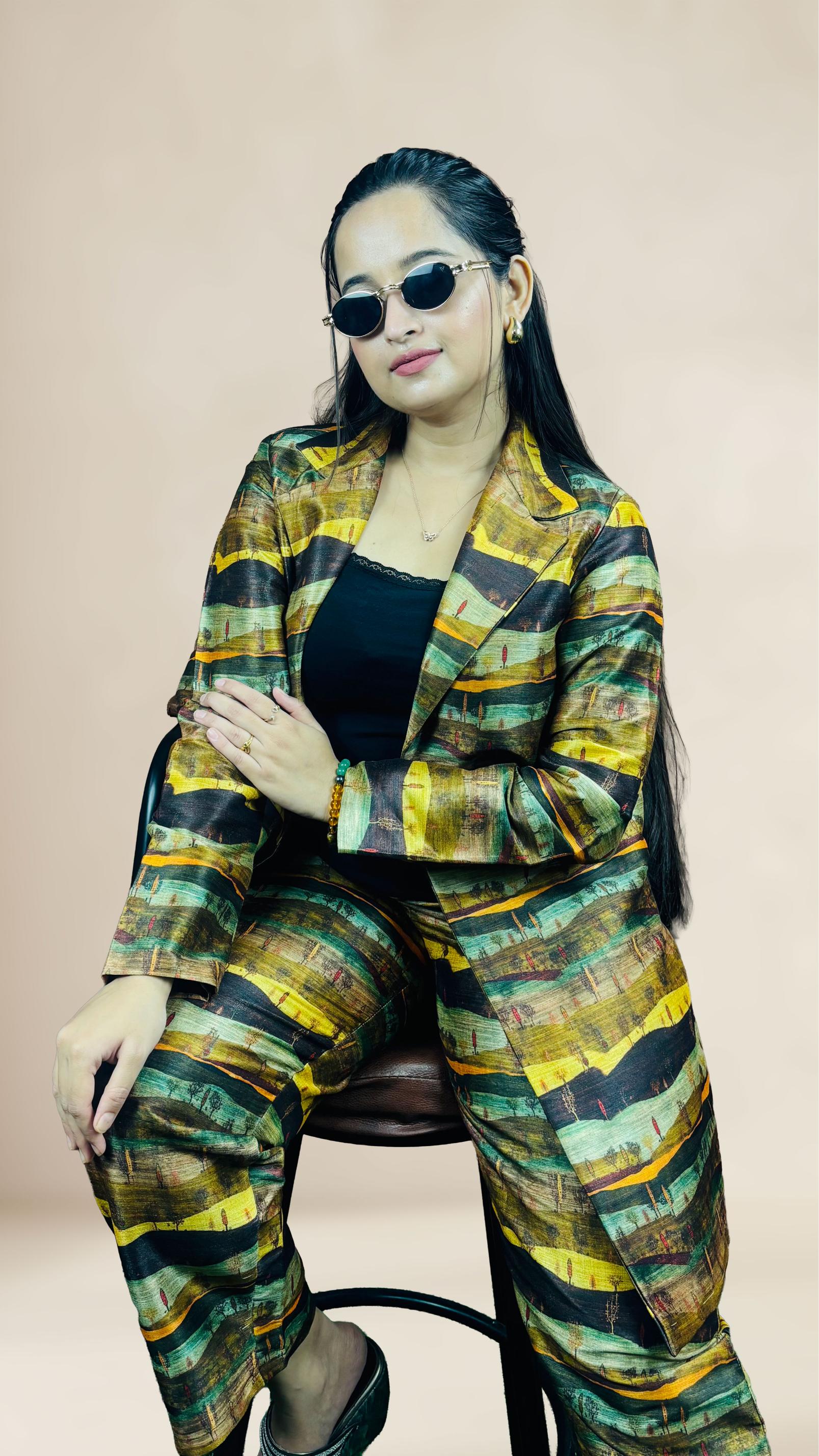 Urban Luxe print co-ord set