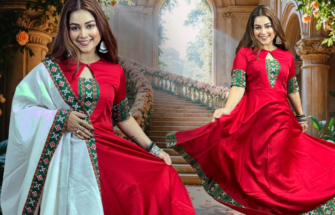 A Modern Silhouette with a Traditional Heart.