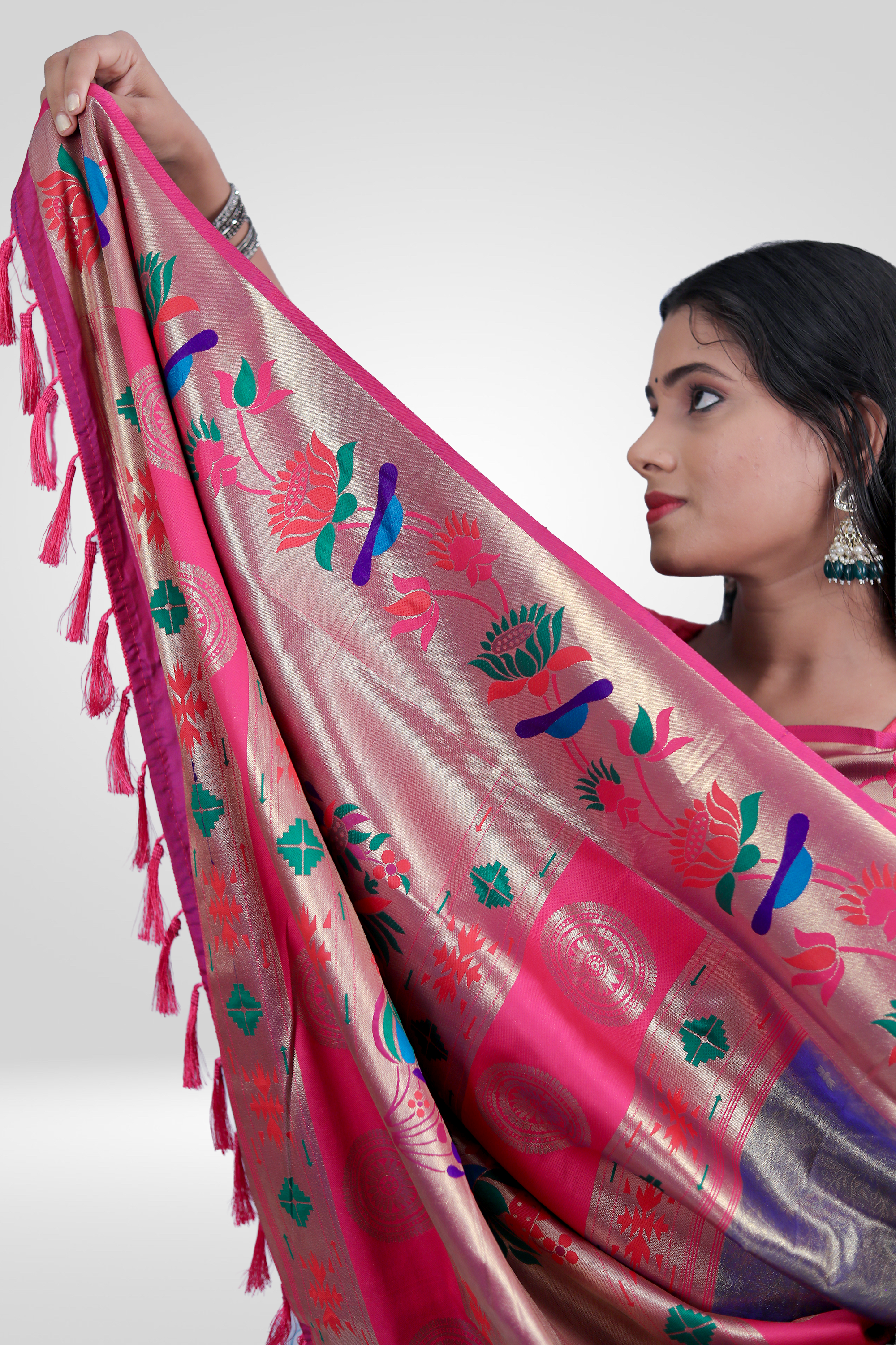 Lavender Paithani Grace Saree