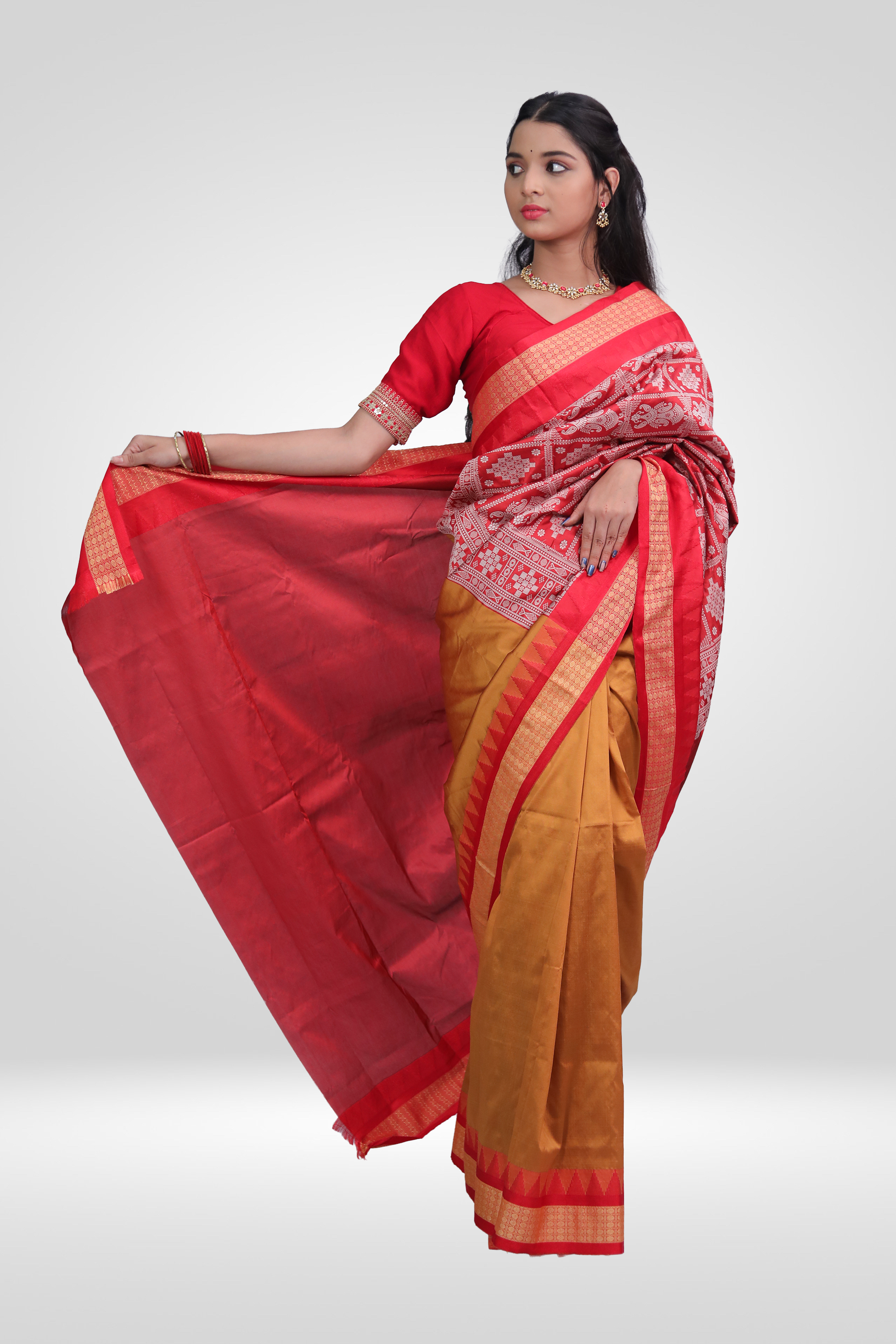 Royal Bomkai Heritage Saree