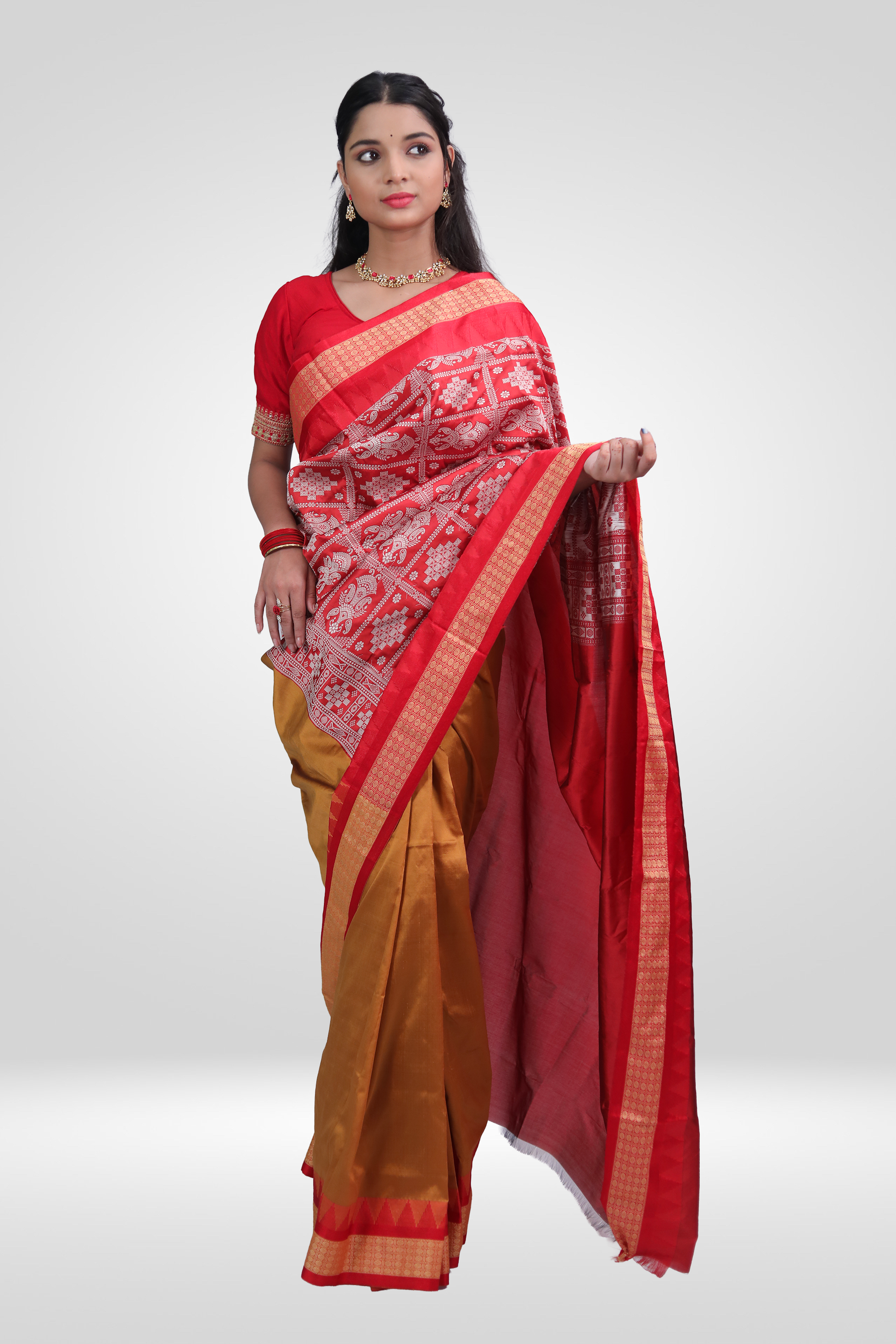 Royal Bomkai Heritage Saree