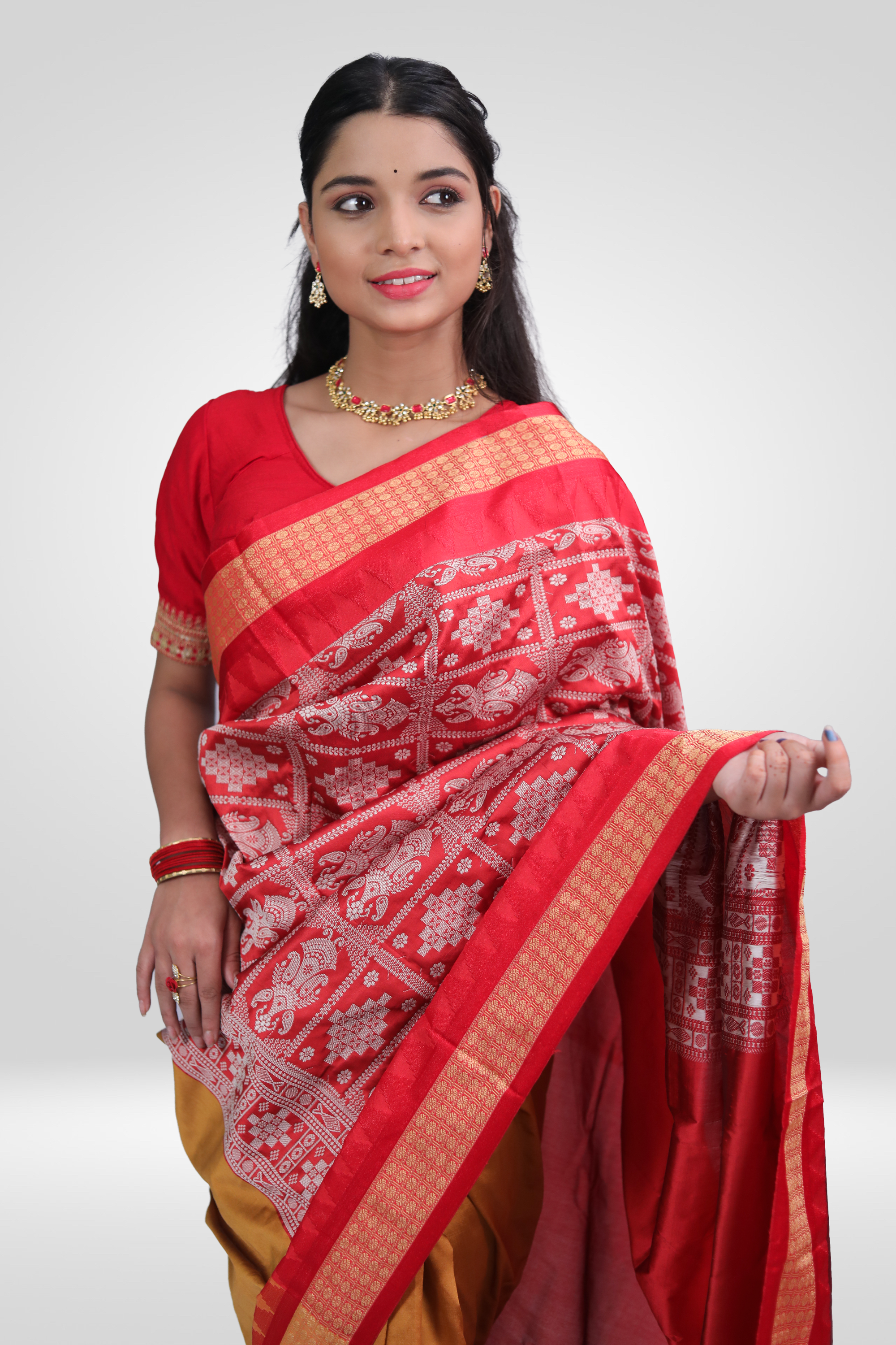 Royal Bomkai Heritage Saree