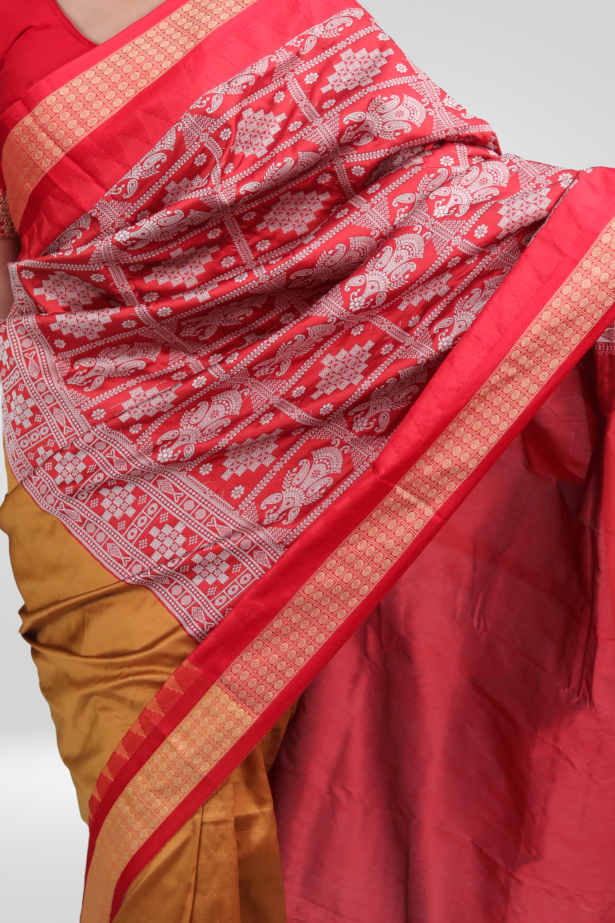 Royal Bomkai Heritage Saree