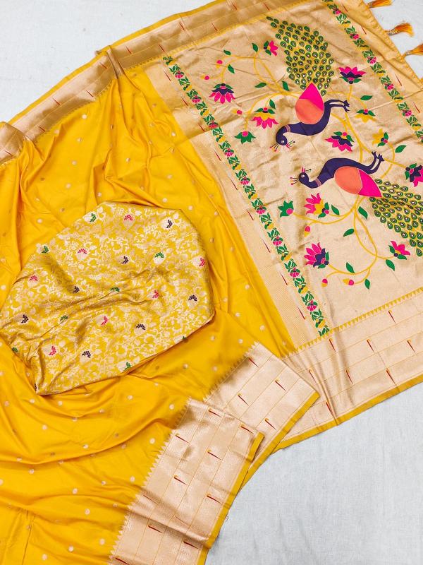 Peetambara Mayura Silk Saree